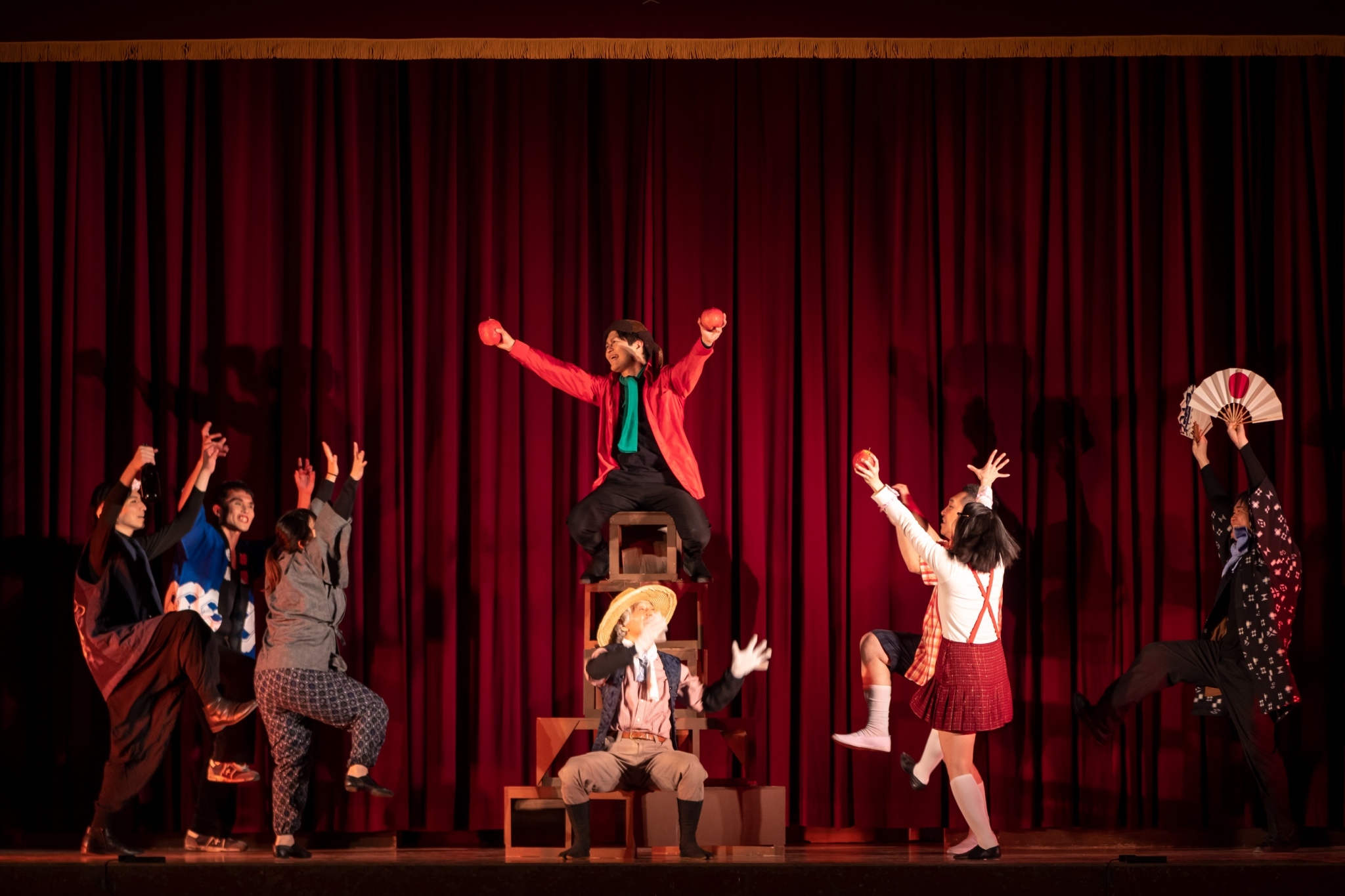 「りんごの木」学校公演シーン11